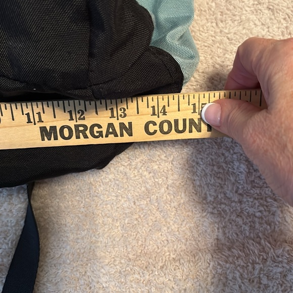 Victoria’s Secret PINK Campus Backpack, Mint Green/Gray Marl - Picture 8 of 13